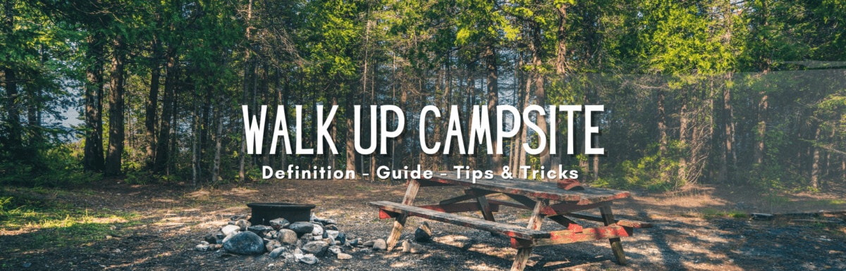 Walk up Campsite Cover