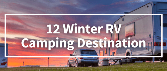 Winter RV Camp Destination cover