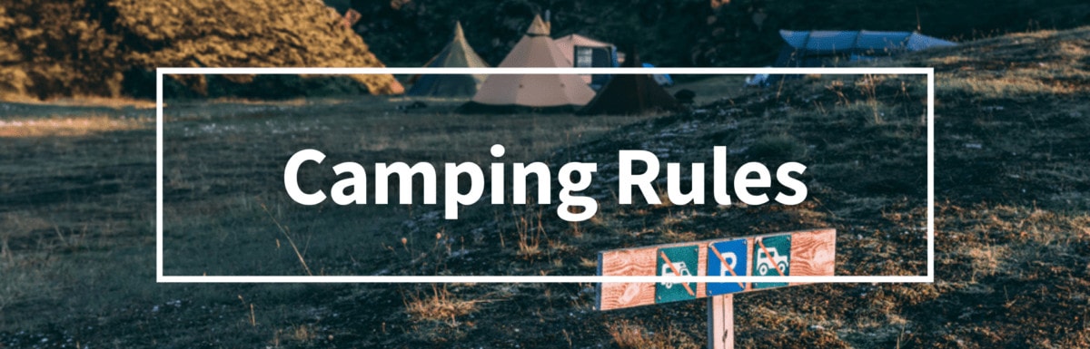 Camping Rules Cover