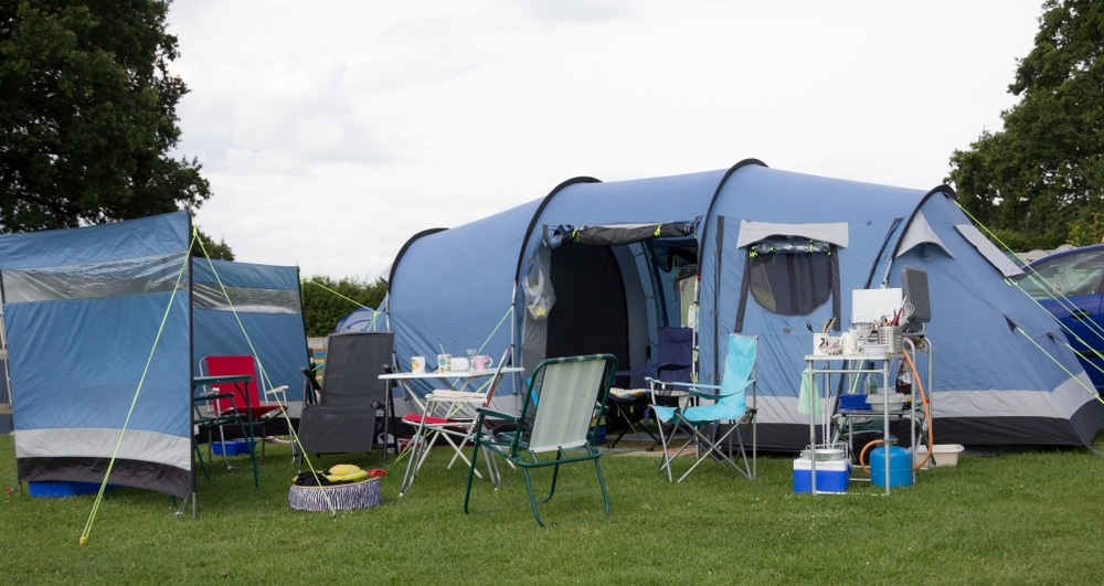 image of a Vis-à-vis Tent in a campsite