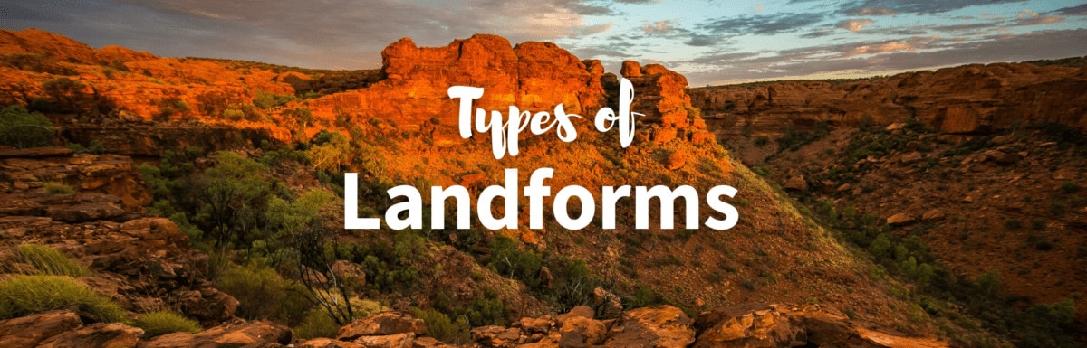 Types of landforms featured image