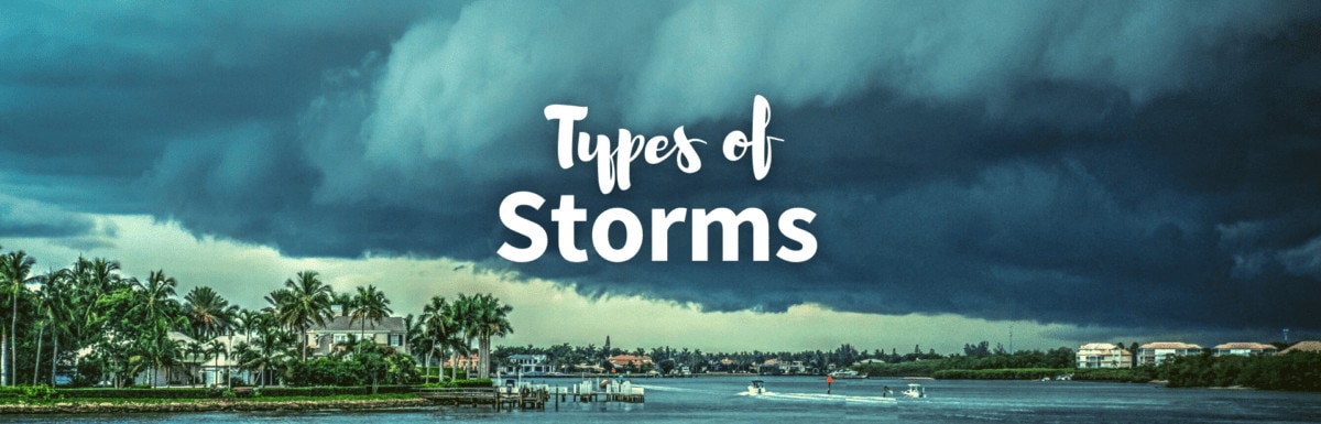 Types of storms featured photo