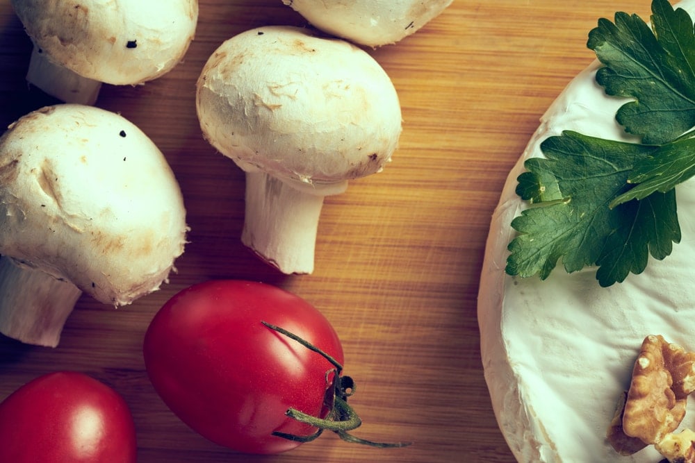 Mushroom as one of cooking ingredients