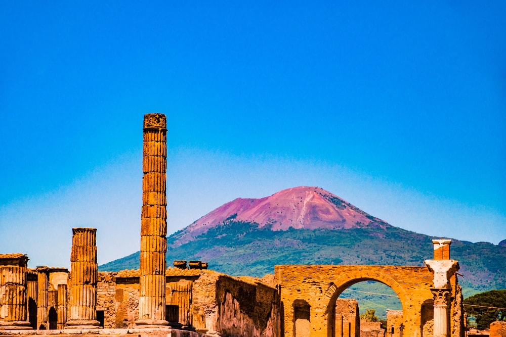 Mount Vesuvius of Italy