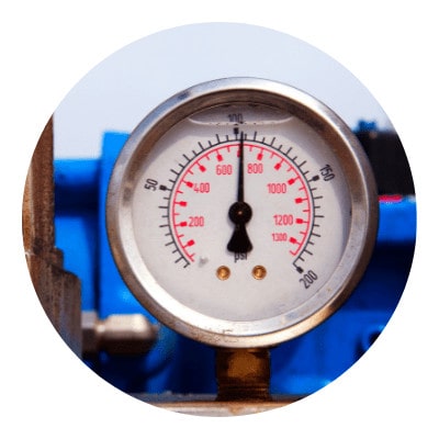 Gas pressure icon