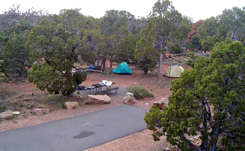 Desert view campground