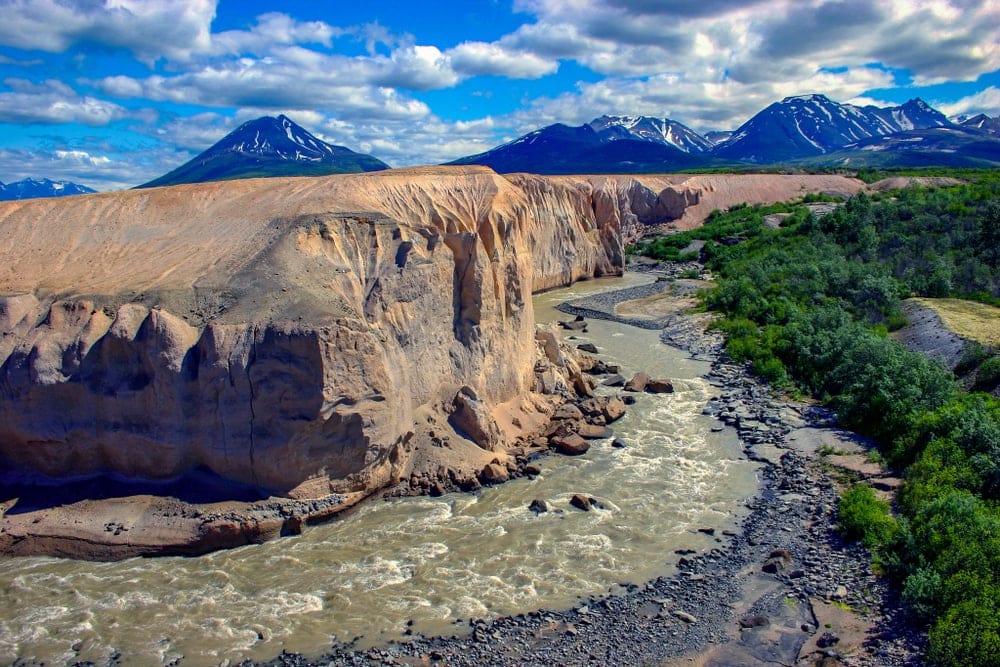 The Valley of Ten Thousand Smokes found in the Katmai National Park