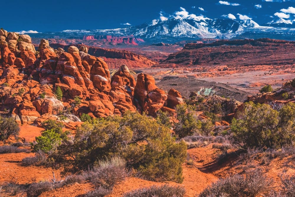 Fiery furnace in Arches National Park