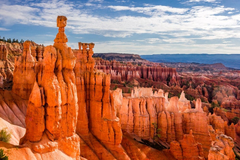 Rock formations in Bryce Canyon National Park