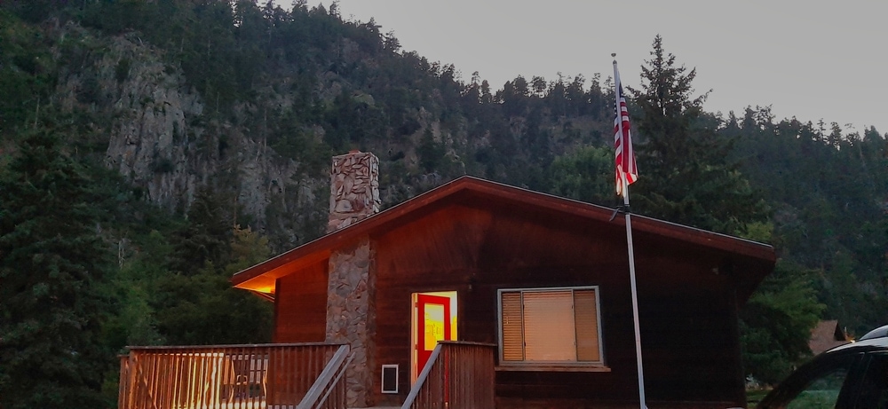 cabin in the Black Hills National Forest