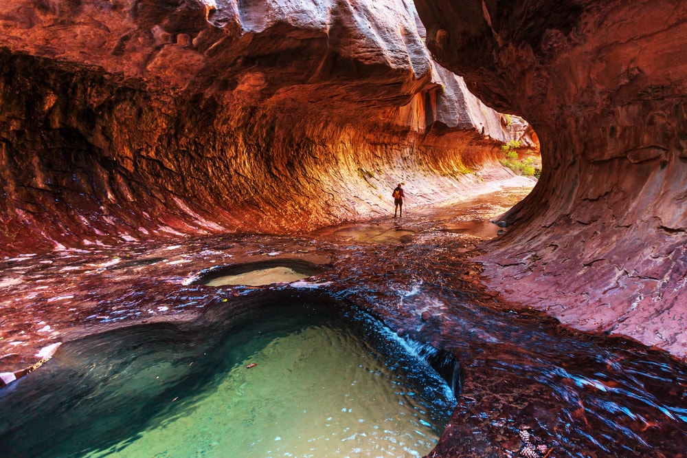 the Narrow in Zion National Park Utah, USA