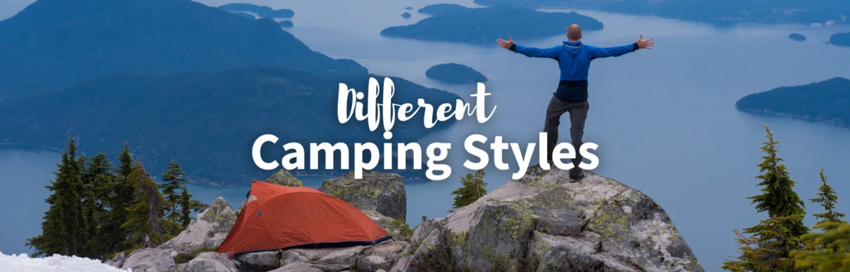 different camping styles featured photo