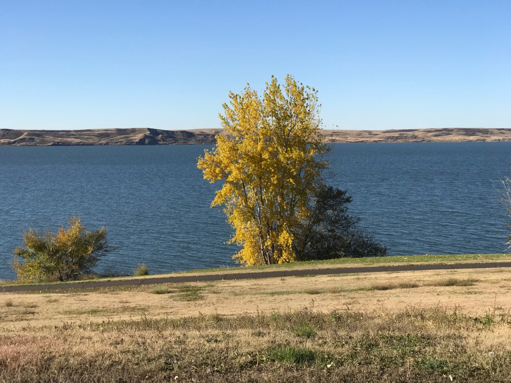 Lake Oahe of North and South Dakota