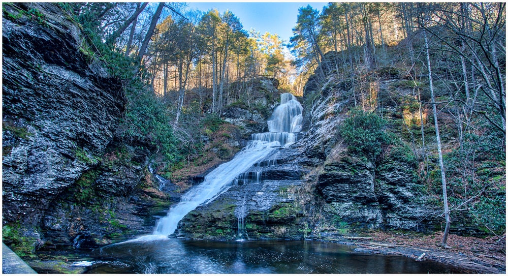 Dingmans Falls: The Second Tallest Waterfall In Pennsylvania