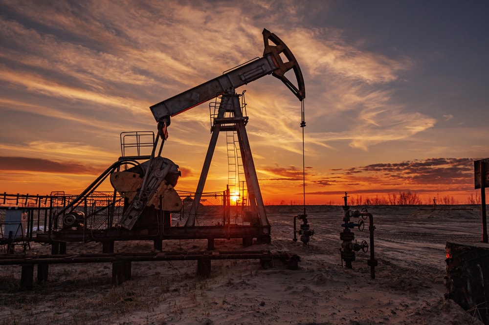 image of a pump jack for oil and gas production 