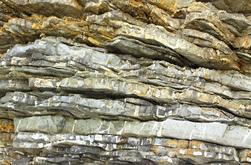 Pile of igneous rocks 