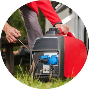 image of a portable power generator 