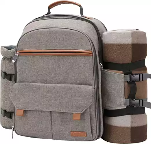 Sunflora 4 Person Set Picnic Backpack