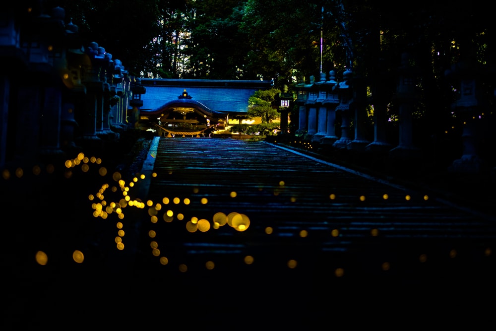 firefly temple in Osaka