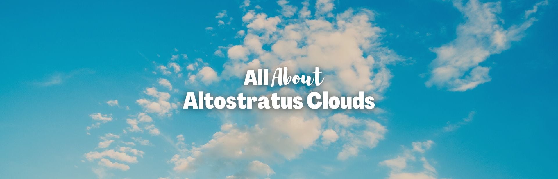 What Are Altostratus Clouds and How Do They Form?