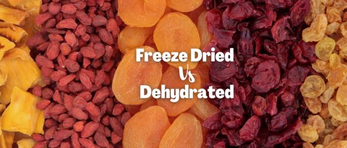 freeze dried vs dehydrated featured image
