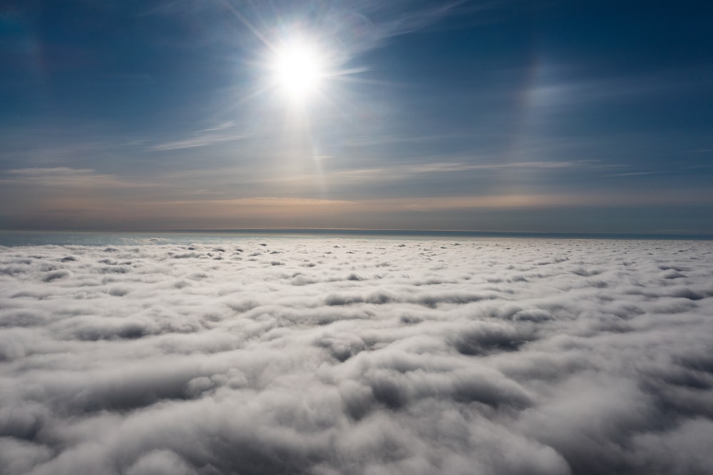 Sun above the sea of clouds