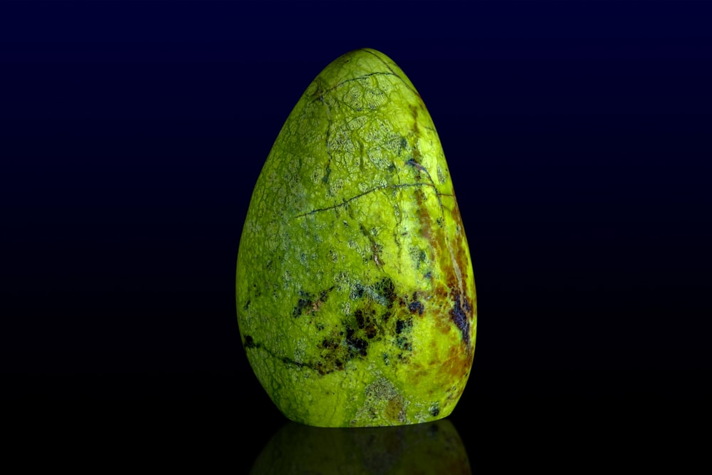 Madagascan Pistachio Opal on a gradient background
