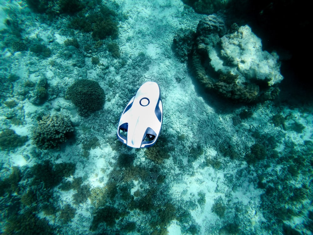 Drone under the ocean