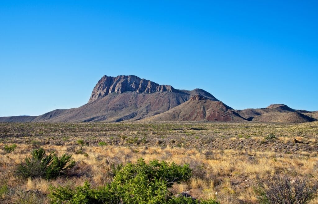 Nugent Mountain and the Chihuahuan Desert