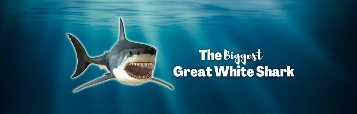 biggest great white shark featured image