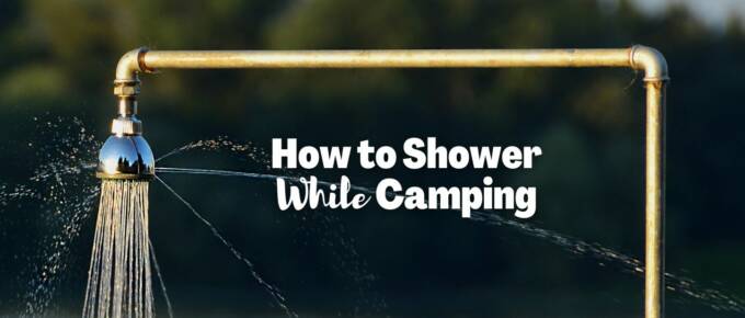 how to shower while camping featured image