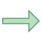green right pointing icon