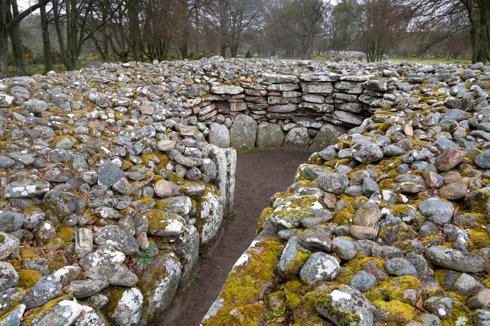 One of the most sacred historic sites in Scotland, the mystical Clava Cairns